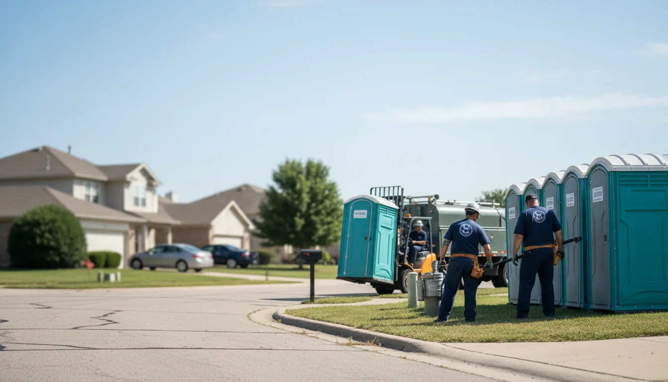 Porta Potty Rental in Rinard, IL near me